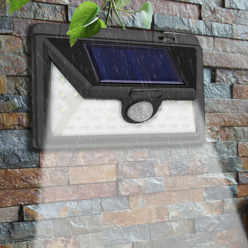 Solar Lights Outdoor Motion sensor Night security wall lamp 30 32LEDS COB Waterproof Garden Front door Yard Street light