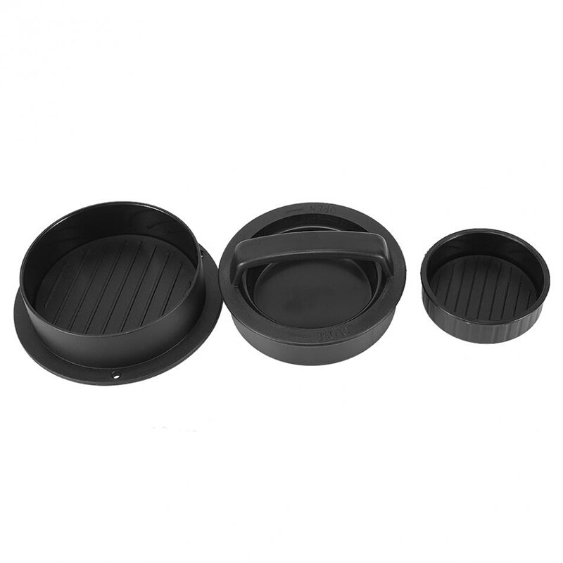 Nicht Stock 3-in-1 ausgestopft Burger Presse Hamburger Patty Formen Hersteller Küche Werkzeuge für Verschiedene Patty Größe