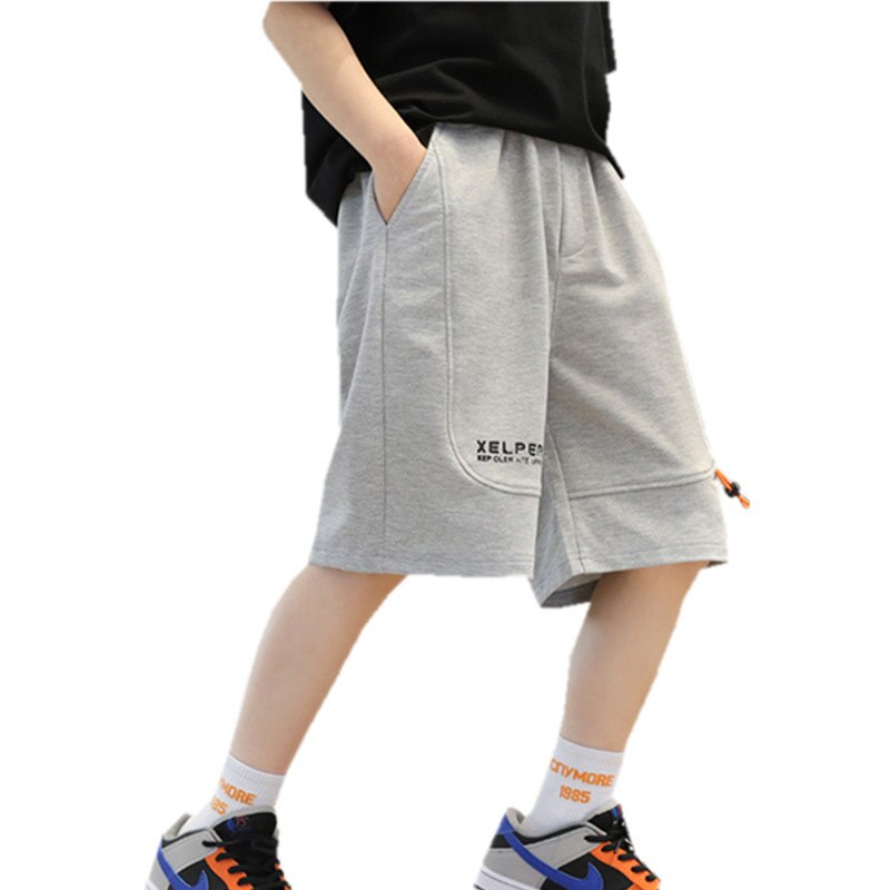 Pantaloncini sportivi per bambini estate Casual cotone nuovi arrivi abiti moda pantaloni elastici in vita pantaloni corti allentati per studenti 5-14 anni