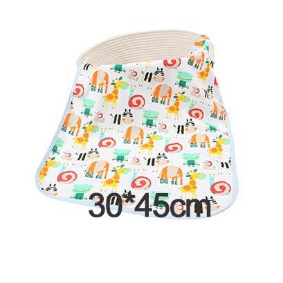 Baby Bed 6pcs/set cute Cushion Bumpers baby Newborn Cot Crib sleeping Protection pad cartoon bear Bedding YME009: BHB020D-Diaper mat