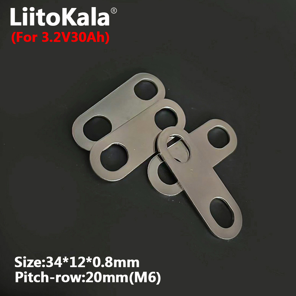 Kupfer-Sammelschienen-Anschluss für LiitoKala 3,2 V 30 Ah Lifepo4-Batteriebaugruppe für 36 V E-Bike und unterbrechungsfreie Stromversorgung 12 V