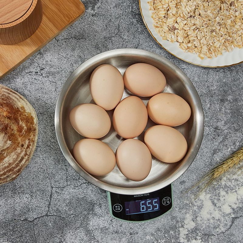 Kitchen Stainless Steel Baking Electronic Scale Household Bakery Small Electronic Scale 0.1g Food Gram Scale