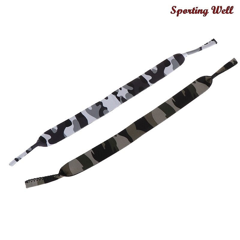 de camuflaje cordón para gafas, cordón para cuello, correa de gafas, deportes, gafas, correa para gafas