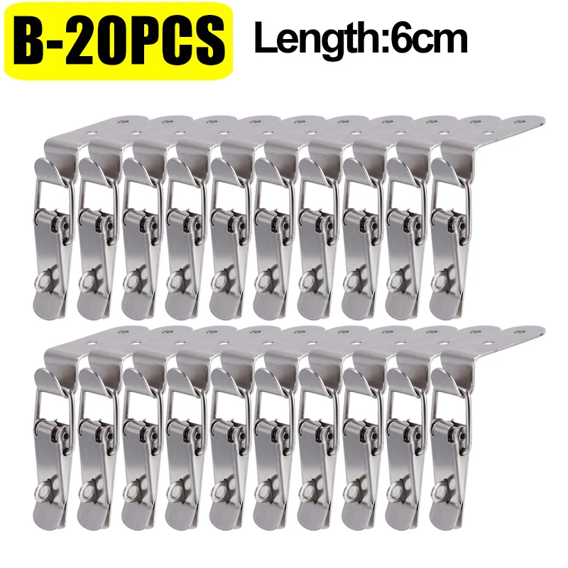 90° Duck-mouth Buckle Lock Wooden Boxes Hardware Closure Hasps Snap Lock Clamp Quick Release Latch for Suitcase Drawers Cabinet: PURPLE