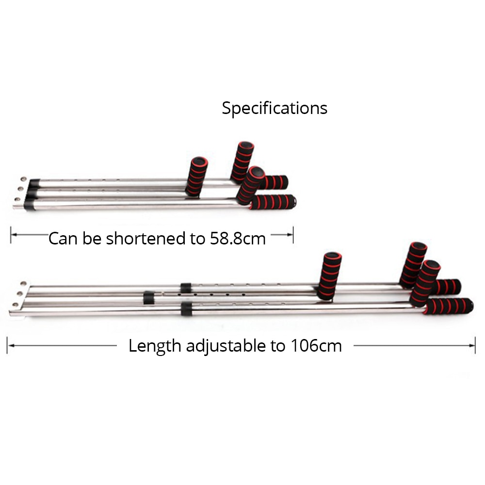 3 Bar Leg Stretcher Split Machine Extension Device Stainless Steel Leg Ligament for Ballet Yoga Exercise Training Equipment