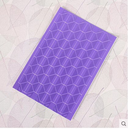 PVC Stickers DIY Photo Albums Frame Corner Paste Manual Photo Album Picture Decoration Accessories: purple