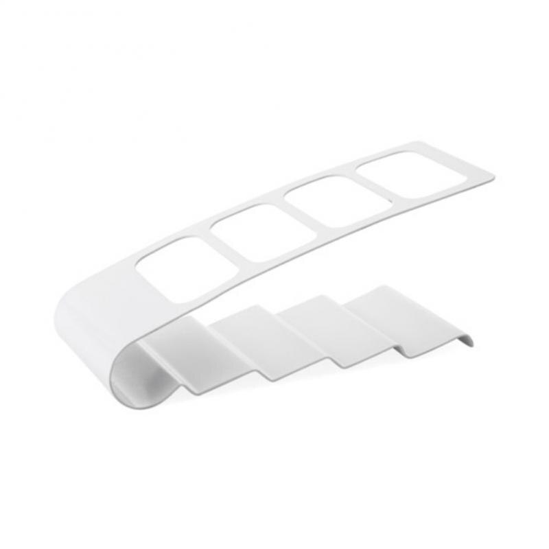Opslag Rekken Smeedijzeren Vier Afstandsbediening Organizer Desktop Tv Airconditioning Afstandsbediening Opslag Houders Для Кухни: white