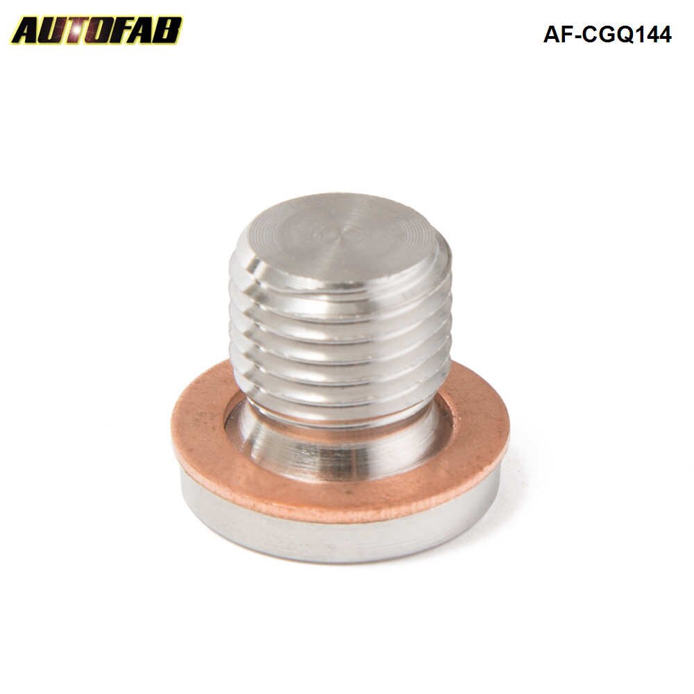Lambda O2 Oxygen Sensor Exhaust Downpipe Bung Blank Bolt plug M12 x 1.25 AF-CGQ144