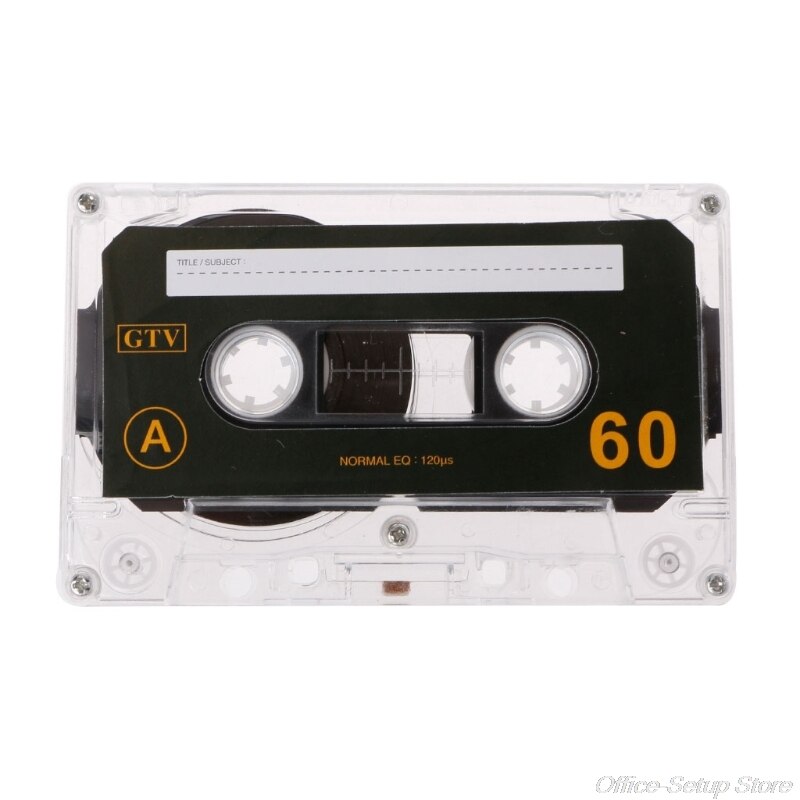 Standaard Cassette Leeg Tape Lege 60 Minuten Audio Opname Voor Spraak Muziekspeler M03 21