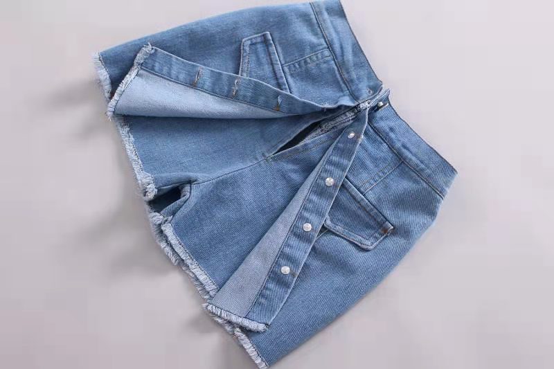 Girls Denim Shorts Teenagers Summer Cool Handsome Short Pants Kids Beach Clothes Children's Shorts For Teenage Boy