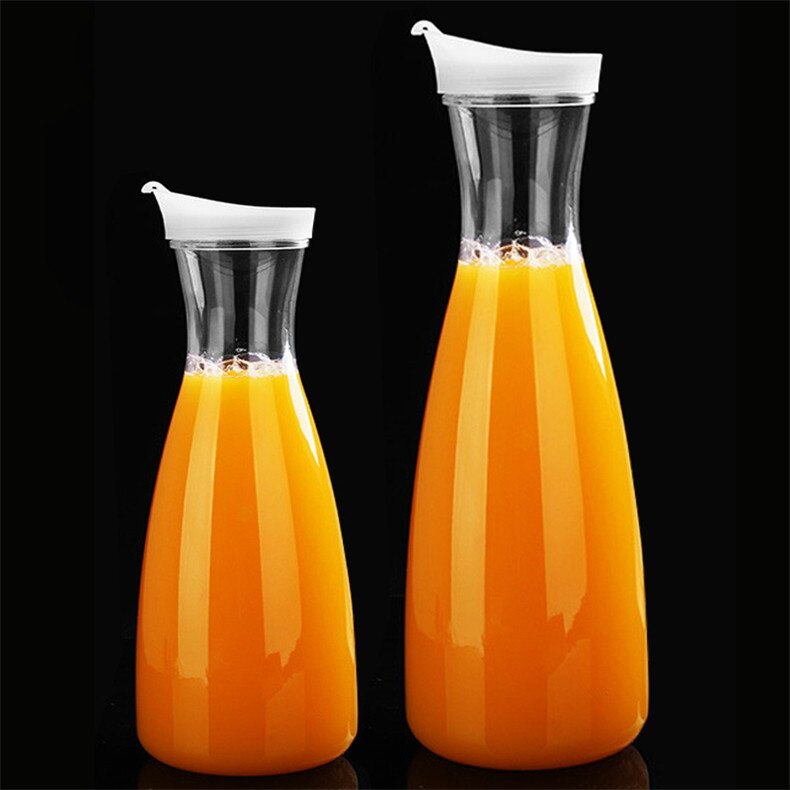 Pc kold kedel akrylkande husholdning 1.1/1.6l modstand varme kedel juice plast gennemsigtig bar tilbehør hjemme barer vin