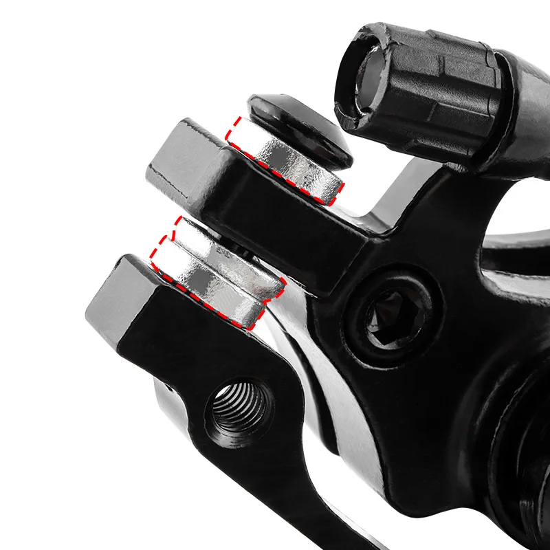 Muqzi adaptador de montagem de pinça de freio a disco de bicicleta, arruela mtb, adaptador de montagem de freio a disco de bicicleta de estrada, anel de junta, peças de ciclismo