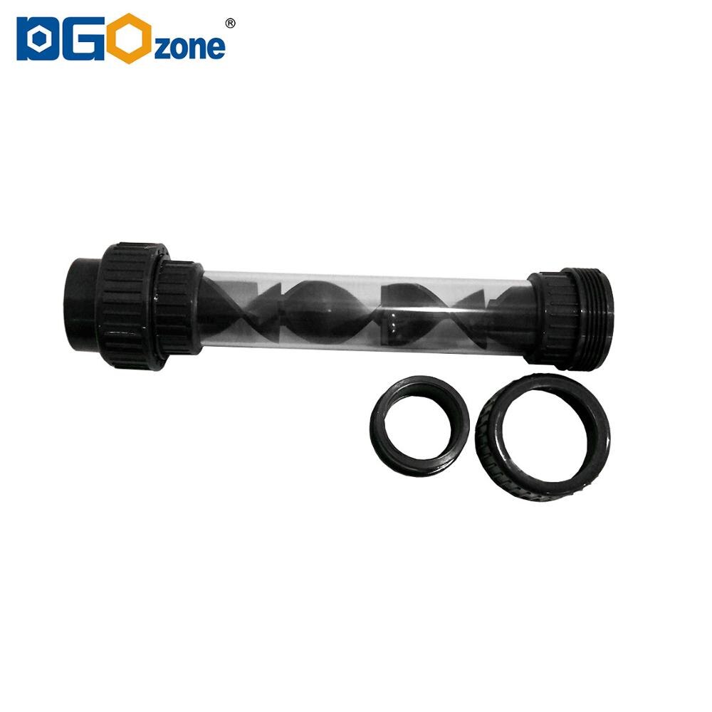 FREIES 1/2 "und 3/4" UPVC Statische Mischer mischen ausrügestochen Kunststoff Hohe Effizienz Ozon Mischen Ausrügestochen DGOzone