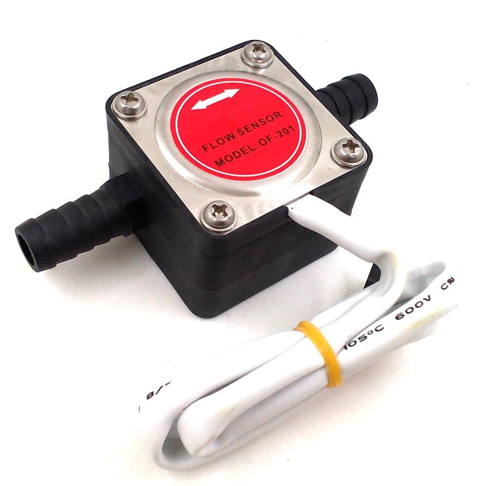 Oval gear flow meter oil flow sensor Hall flowmeter fuel gauge counter Milk chemical paint detergent flow indicator OD13mm OF201