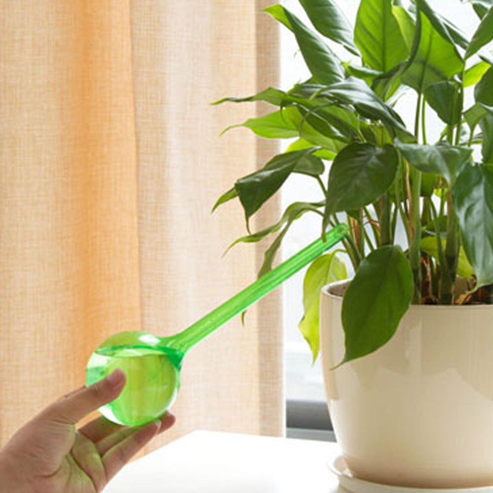 Heißer Plasic/glas Pflanze Blume Wasser Zubringer Selbst Bewässerung Gerät Zimmerpflanze Blumentopf Lampe Globus Garten Haus Waterer Vogel # PJR: A