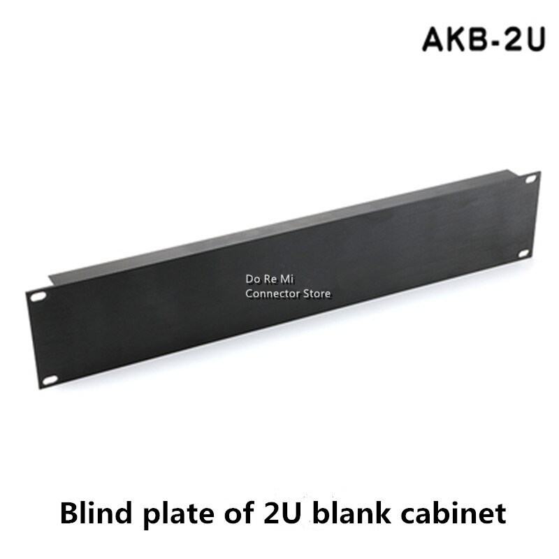 1U 19" cabinet Rack Mount Standard 19-inch19 Inches cabinet black 1U/2U Backplane Blind Board for 1U Server Chassis Baffle Cover