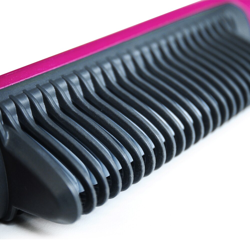 Baard stijltang draagbare haar stijltang elektrische borstel instant styling kam mannen krullen en stijlen vrouwen borstels