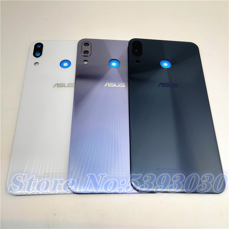Couvercle de batterie arrière pour Asus Zenfone 5 ZE620KL 5Z ZS620KL, panneau de réparation, verre avec caméra, Original