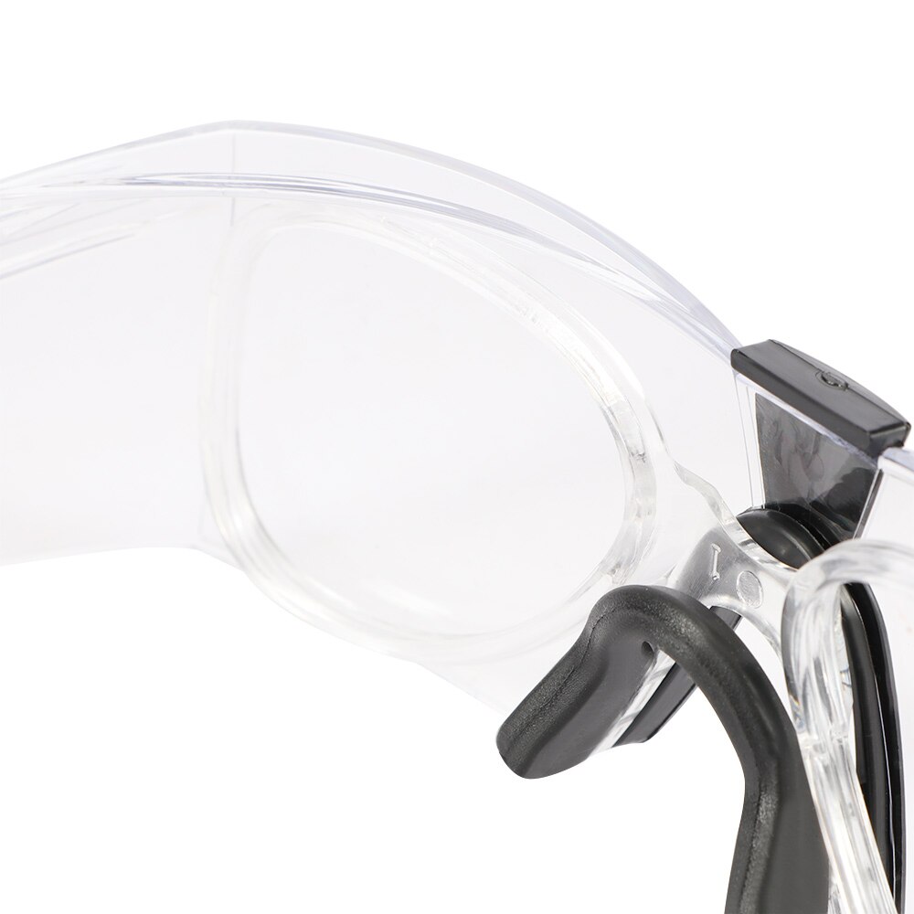 Werk Veiligheidsbril Anti-Splash Wind Stofdicht Beschermende Glazen Optische Lens Frame Voor Onderzoek Fietsen Ogen Protector