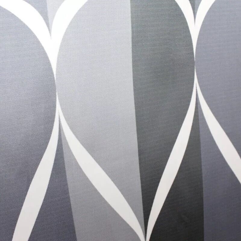 XYZLS Grey Douchegordijn Waterdicht Badkamer Gordijn Polyester Bad Schermen Met Haken Thuis Badkamer Decor