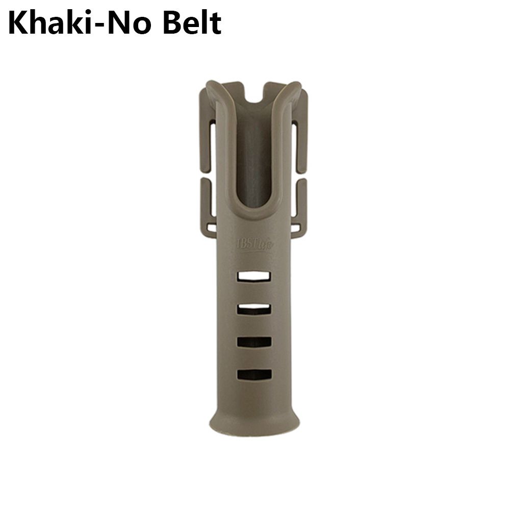Cinturón para caña de pescar multifunción, soporte para el vientre, soporte para caña de pescar ajustable, cinturón para la cintura: khaki-No Belt