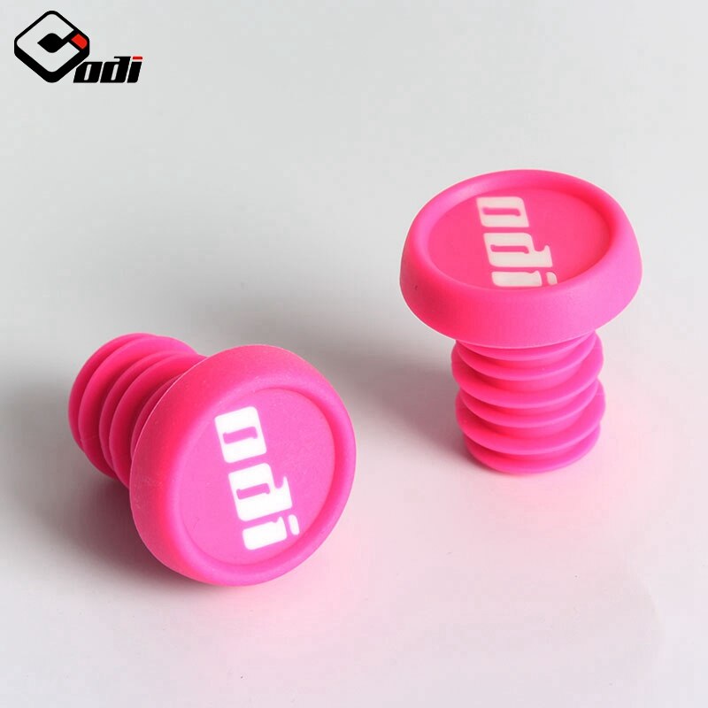 ODI Bicycle Handlebar Grips Silica Gel Handlebar Grip Non-slip Shock-absorbing Handlebar Cover XC / AM Downhill Folding Bike: Brown