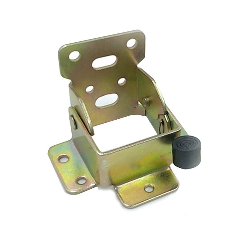 50LB 90 Degrees Locking Folding Hinge Self-locking Hinge Iron Chair Leg Bracket Hinge for Worktables Beds Tables Folding Legs
