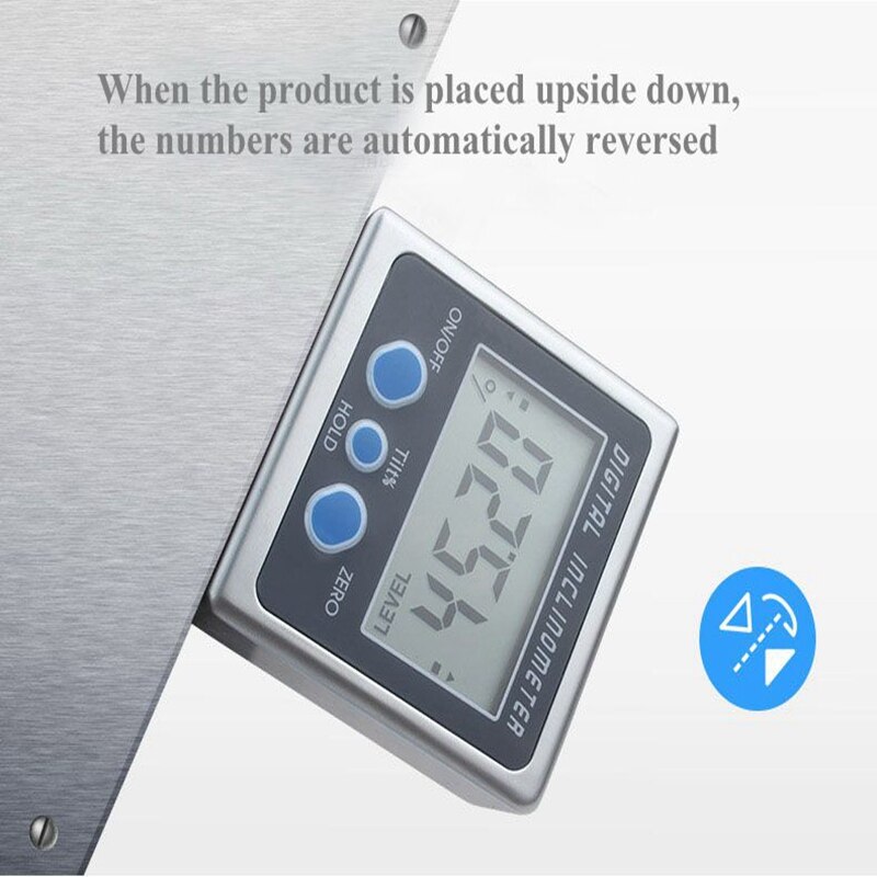 Hoge Precisie Digitale Inclinometer Digitale Hoek Meten Voor Slijpen