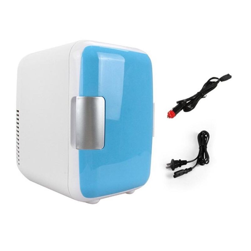Mini Fridge Ultra Quiet Car Use Refrigerator Low Noise Freezer Cooling & Heating Box P9YD: Blue