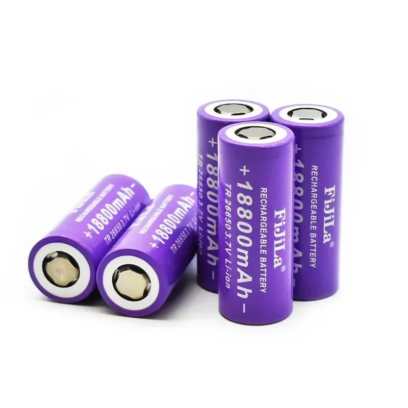 Batería recargable De iones De litio, 26650, 3,7 V, 18800mAh, para lámpara De Poche LED, Torche, acumulador, Chargeur, Nouveauté 26650A