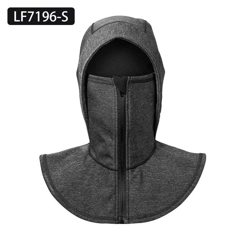 ROCKBROS-Mascarilla de Esquí Térmica, Capucha Protectora para la Cara de Vellón, Bufanda de Forro Polar para Hacer Deporte al Aire Libre, Accesorio de Snowboard Cortaviento, Pasamontañas para Ir en Bicicleta: LF7196S