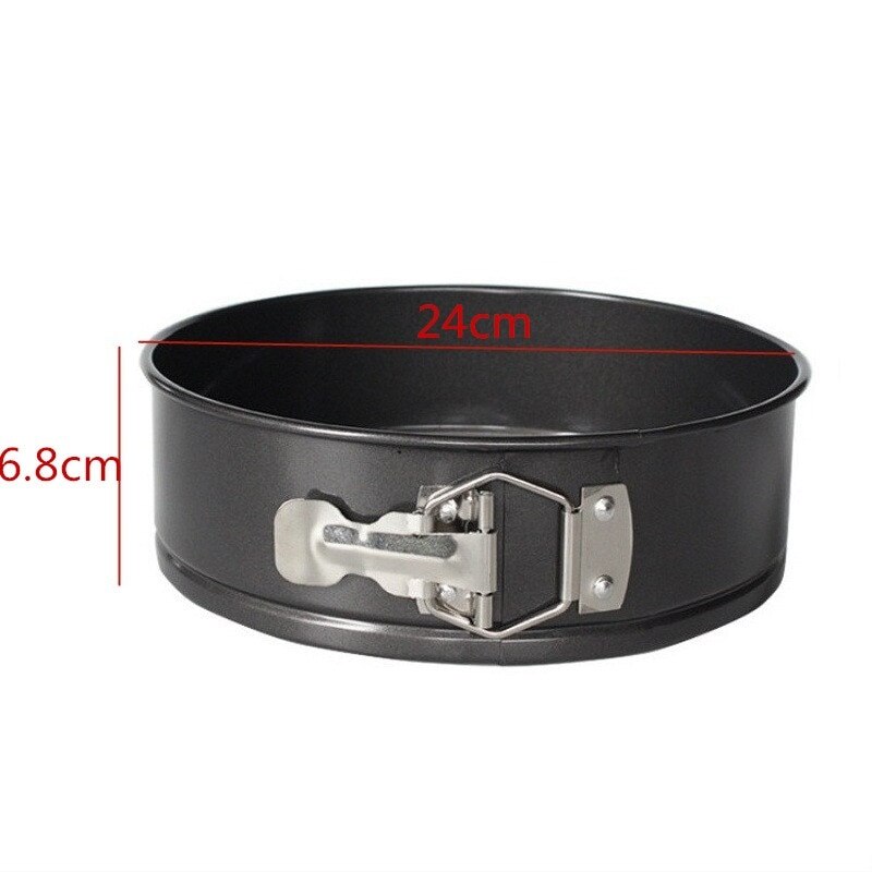 Cake Pan Carbon Steel Non-stick Spring Form Baking Pan Removable Bottom Cake Pan Bakeware Cake Baking Moulds Kitchen Accessories: 4