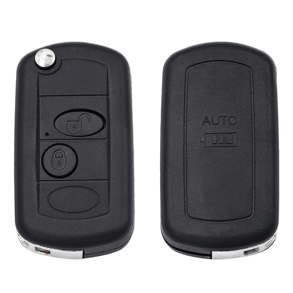 Modified flip 2 Buttons Remote Key Shell case fob for Land Rover Discovery 1999 2000 2001 2002 2003 2004