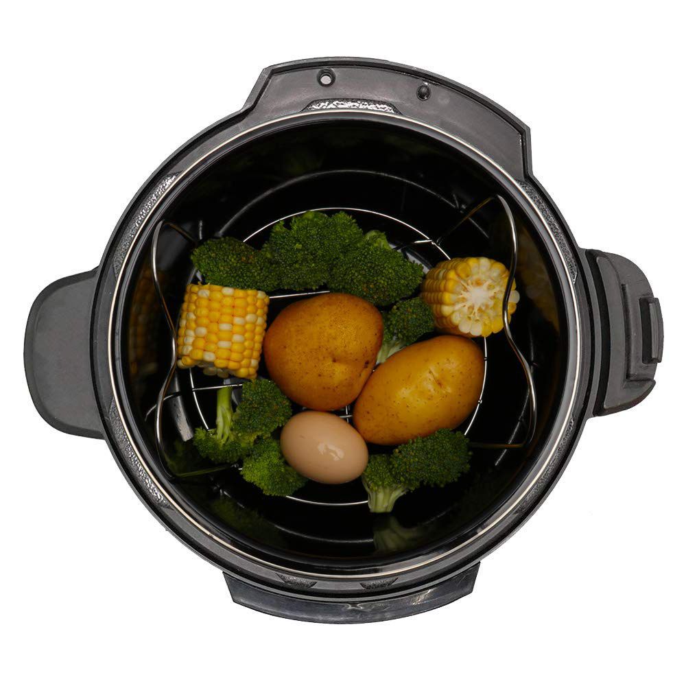 ! Instant Pot Onderzetter met Handvatten voor 6 of 8 Quart Instant Pot Accessoires Rvs Snelkookpan Trivet