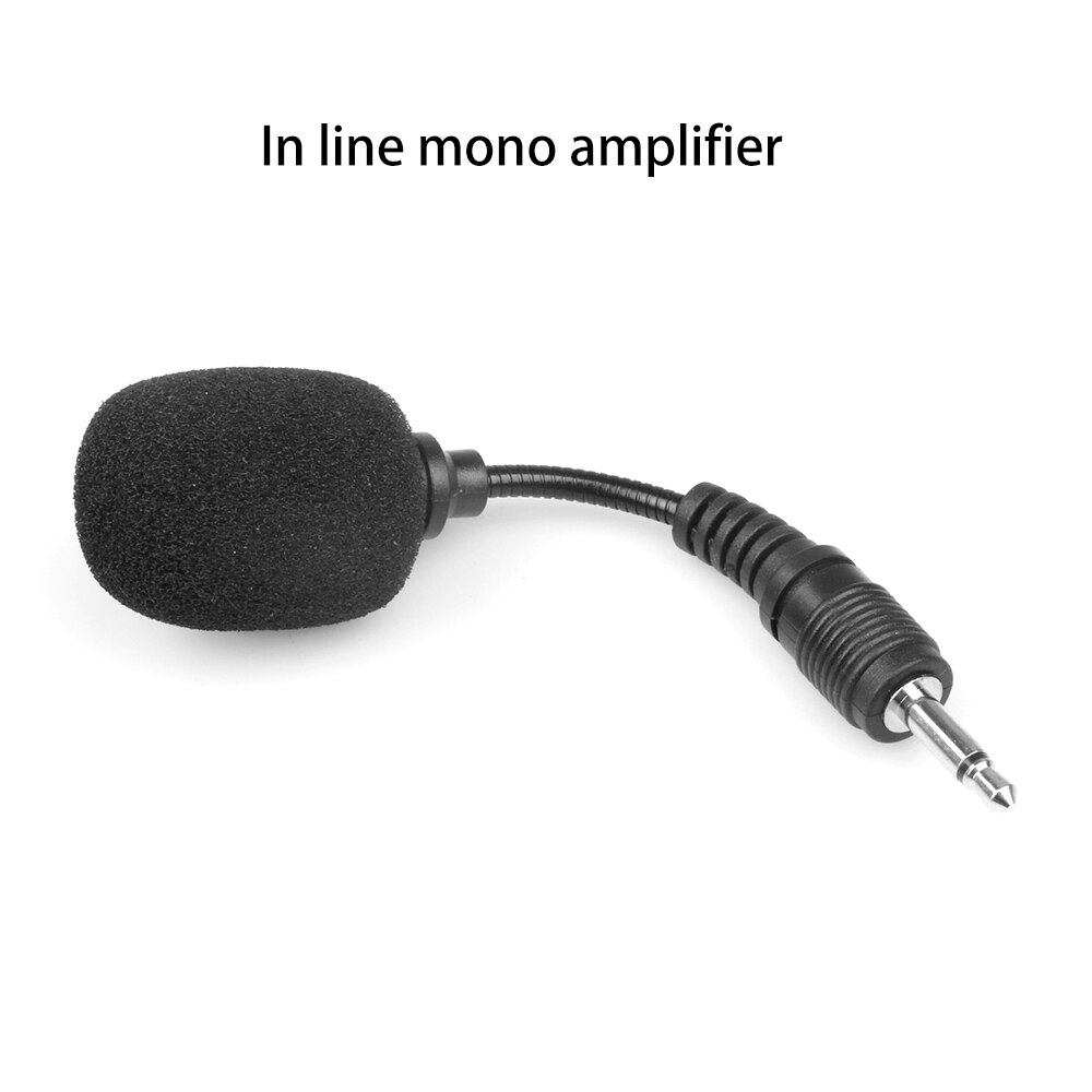 Kebidu 3.5mm mini mikrofon w linii trzy bieguny/cztery bieguny krótki mikrofon telefon mikrofon karta dźwiękowa na żywo