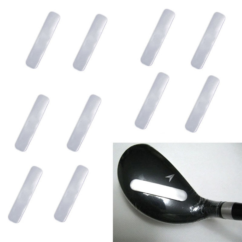 10 stks/pak Golf Club Lood Tape Strips Toe te Voegen Swing Gewicht voor Golf Club Tennisracket Iron Putter Golf Accessoires