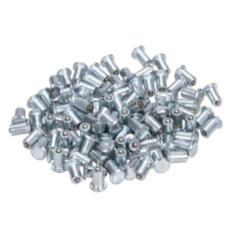 100Pcs Spikes For Tires Car Bike Tire Studs Wheel Tyre Flat Spikes Snow Winter U