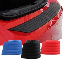 Protector de parachoques de automóvil de goma protector de tira de protección contra arañazos protector de parachoques trasero pegatina protectora de coche