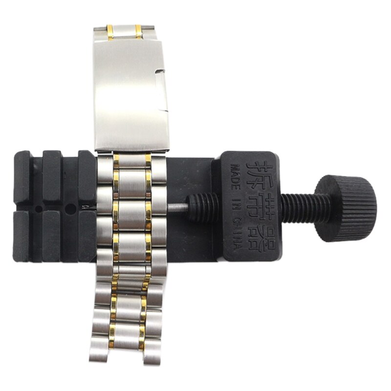 zegarek zespół połączyć regulacja szczeliny bransoletka z paskiem ściągacz łańcucha regulator zestaw narzędzi robić naprawy dla mężczyzn/kobiet zegarek