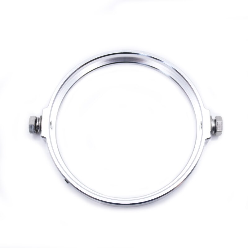 Motor Koplamp Adapter Ring Koplamp Mount Fit Voor 5.75 "7'' Ronde Led Koplampen Motor Accessoires Koplamp Beugel: 5.75 inch silver