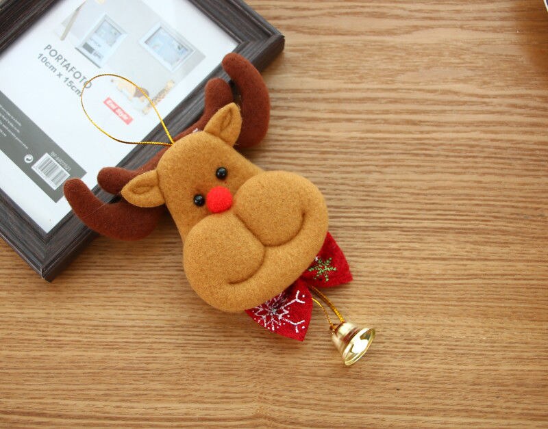 Kerst Festival Levert Snowman Opknoping Pandent Decoratie Kerst Klokken Ornamenten: reindeer
