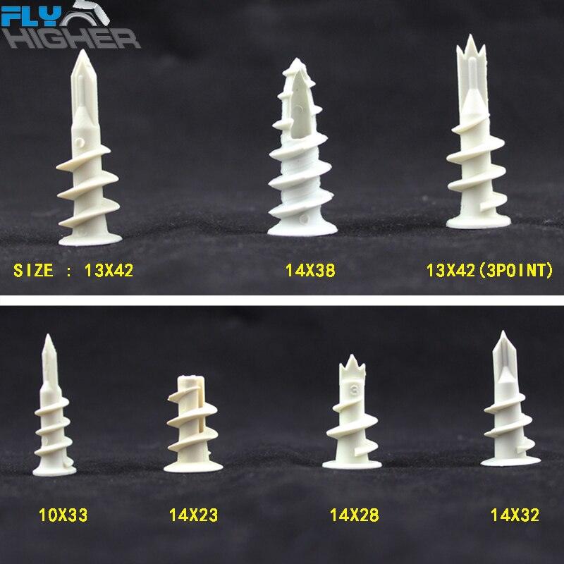 13x42 Nylon Plasterborad Easy Anchor /Self-Drilling Drywall Anchor / Speed plugs 100pcs/box