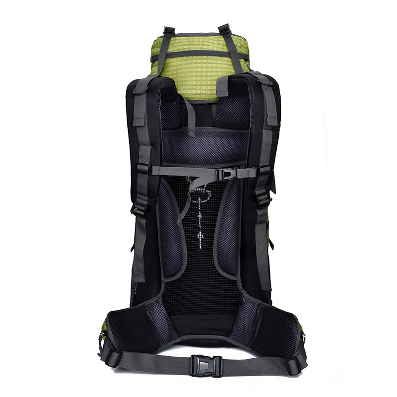 Camping hiking bag Outdoor Climbing Backpacks Waterproof Nylon Travel Sport Mountaineering Bags Zipper Hiking Backpack 80L