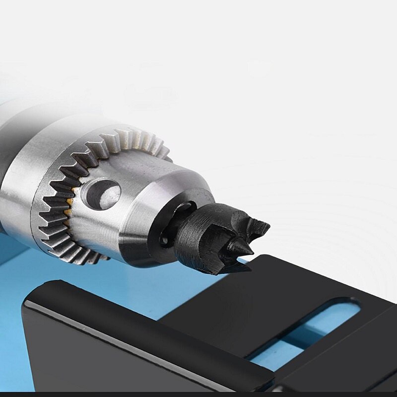 Mini Lathe Beads Machine Woodworking DIY Lathe Standard Set DC12-24V 150W Grinding Polishing Beads Drill Rotary Tool