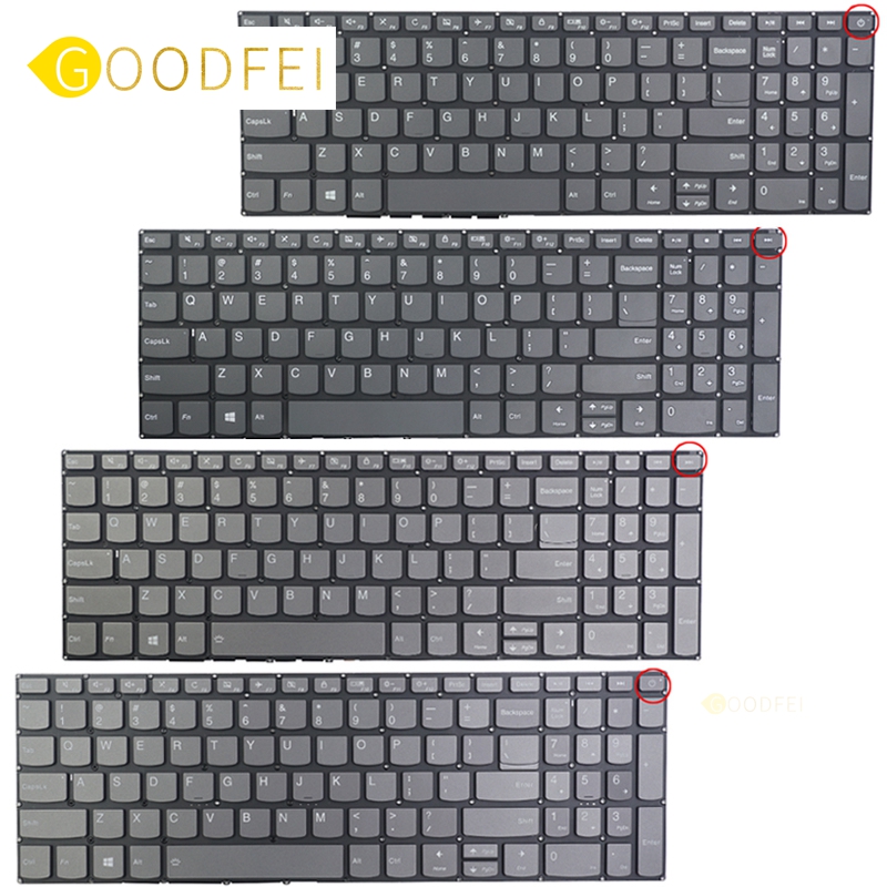 Genuine Laptop Replacement Keyboard for Lenovo IdeaPad 320-15 320-15ABR 320-15AST 320-15IAP ISK IKB 520-15 US English keyboard