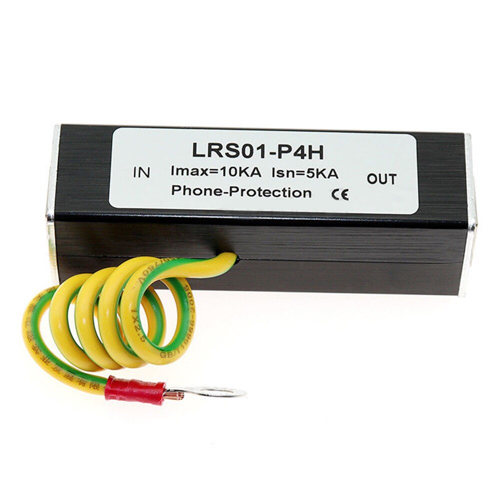 Rj11 eenvoudig te installeren duurzame multifunctionele overspanningsbeveiliging praktische veiligheids-donderbeveiliging huistelefoon fax om interferentie te voorkomen