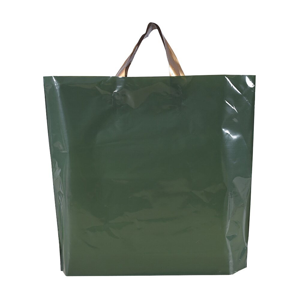 5Pcs Plastic Merchandise Bags With Handles Retail Clothing Shopping Bags Reusable Bags Boutique Bags Take Out Bags