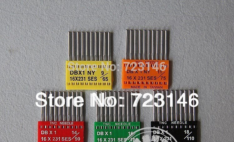 10 Psc Industrial Sewing Machine Needles Cutting Point Dp5 Dp*5 for Juki Typical for Brother Janome Siroba Kancai