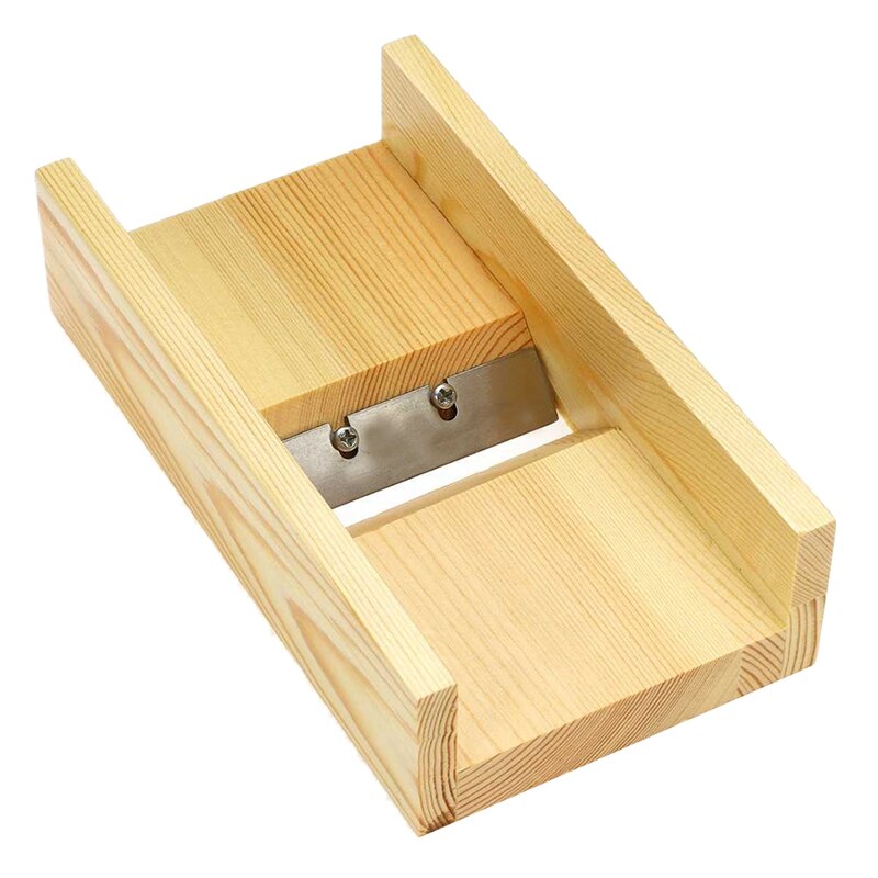 Houten Verstelbare Brood Zeep Cutter Hout Doos Sni... – Grandado
