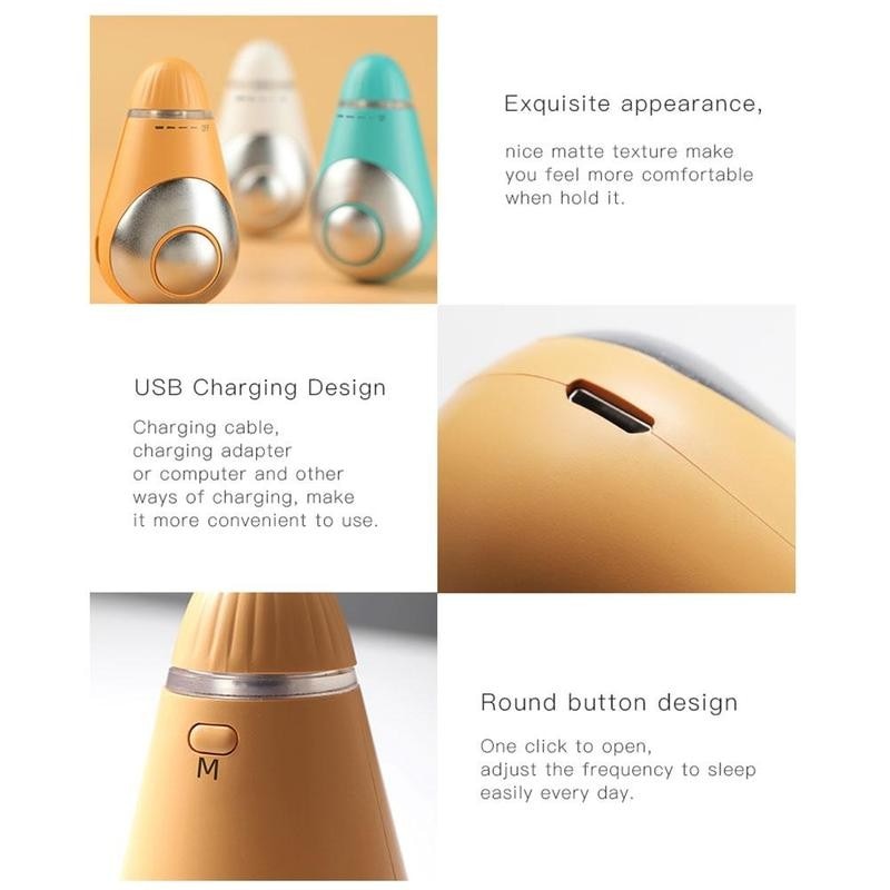 Usb Opladen Microcurrent Slaap Holding Sleep Aid Instrument Overdrukventiel Slaap Apparaat Hypnose Instrument Stimulator En Ontspannen